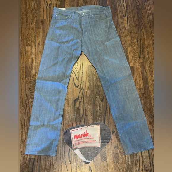 Manik Skateboards Japanese Denim size 34 - Picture 1 of 6
